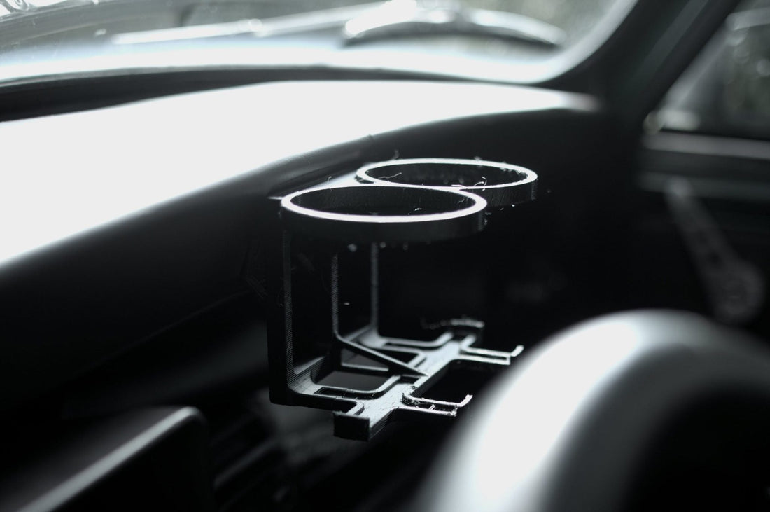 New design: Classic Mini cup holder