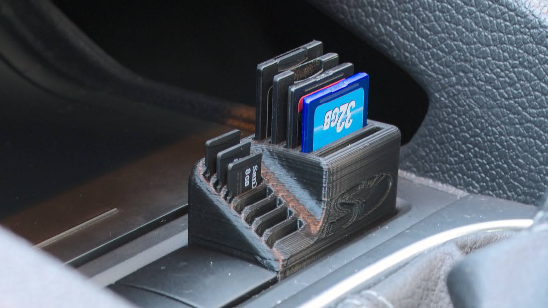 New thing: Volkswagen switch cover SD card holder