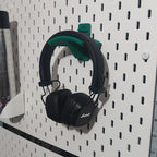 Headphones holder V2 (Skadis compatible)