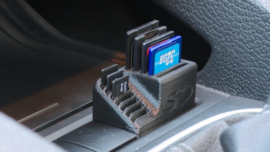 VW SD card holder