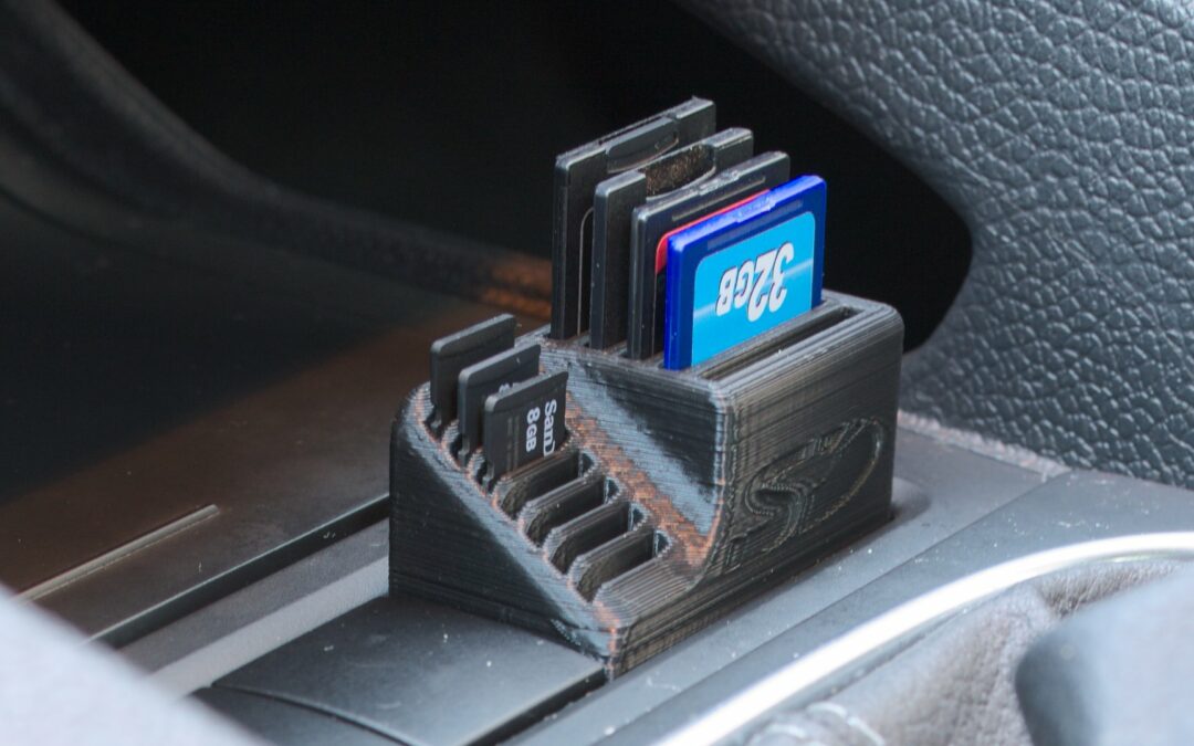 New thing: Volkswagen switch cover SD card holder