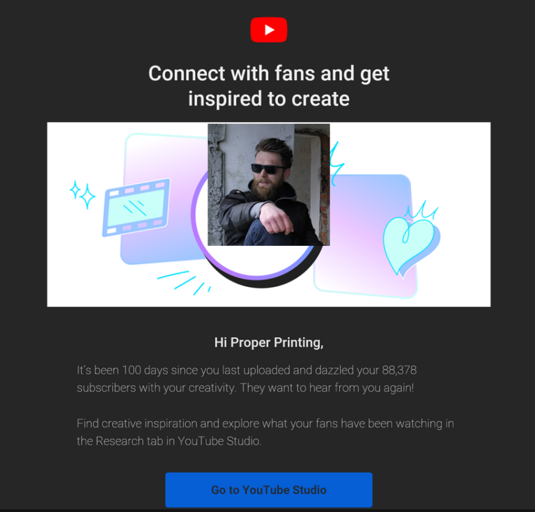 100 days since my last YouTube video!